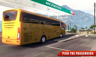 Euro Coach Bus Driving simulat syot layar 1