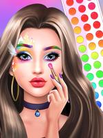眼睛 艺术 化妆品 艺术家 - 时尚 女孩 游戏 截图 1
