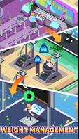 Fitnessclub tycoon-poster