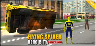 Flying Spider Hero City Rescuer Story
