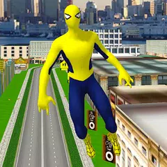 Flying Spider Hero City Rescuer Story APK 下載