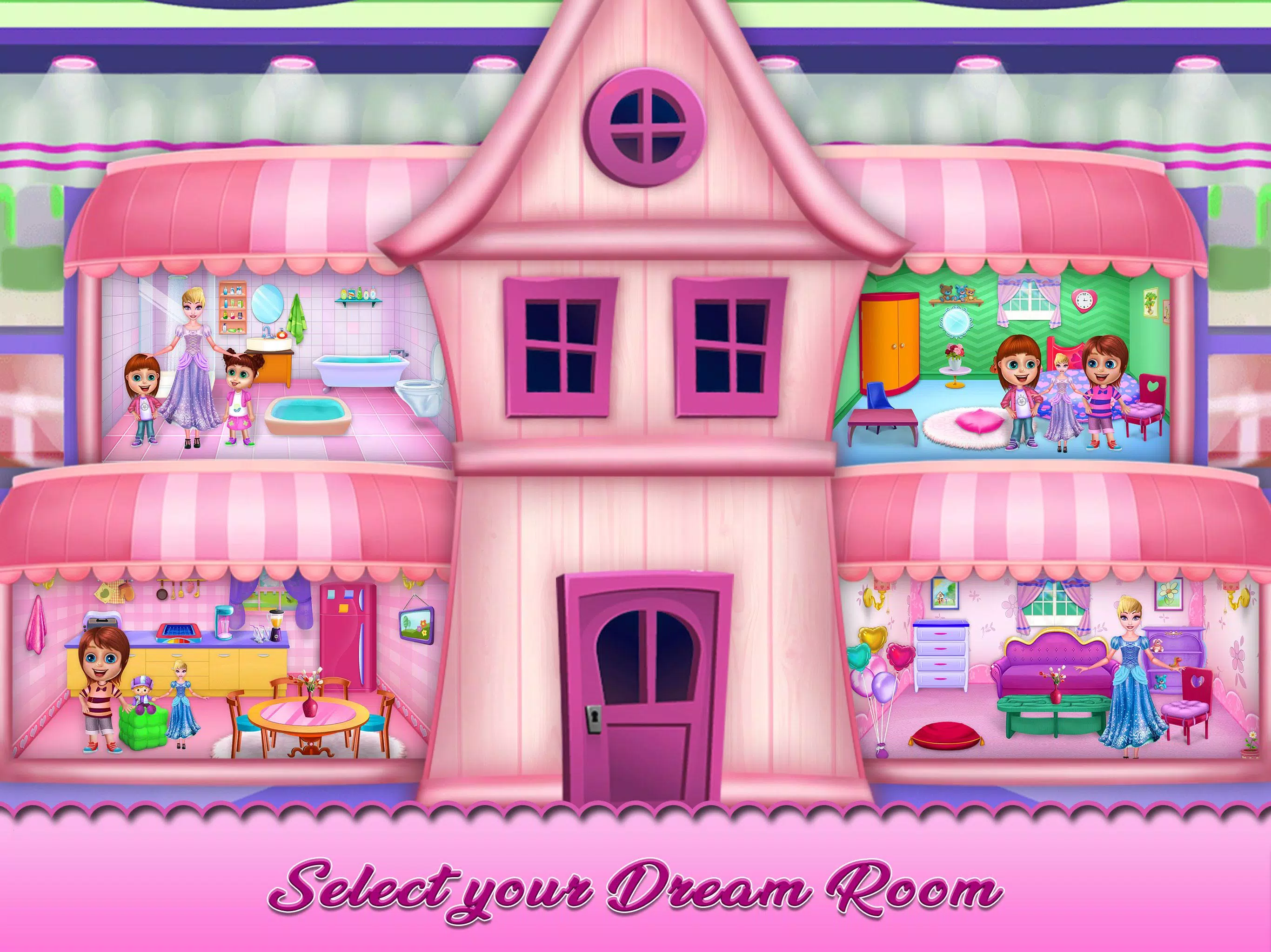 Doll House Cleanup Design Game APK for Android Download