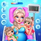 Ice Princess Mommy Baby Twins أيقونة