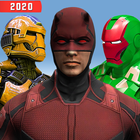 Iron Hero Battle Arena: Future Fight Robot Games icône