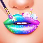 Lip Art DIY Makeover Games icône