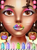 Lip Art DIY Makeover Games capture d'écran 3