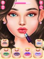 Lip Art DIY Makeover Games capture d'écran 1