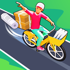 Paper Delivery Boy أيقونة