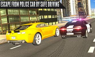 Police Car Chase Escape Racer - NY City Mission capture d'écran 1