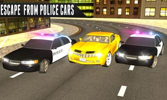 Police Car Chase Street Race imagem de tela 2