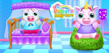 Twin Baby Unicorn Daycare - Care & Dress Up