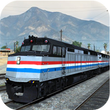 Train Driving 2018 - Fast Train Driver Traveller آئیکن