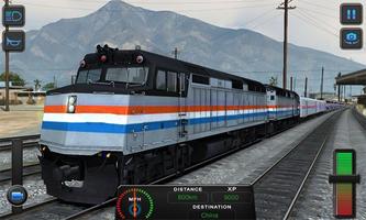 Train Driving 2018 - Voyageur rapide de train capture d'écran 2