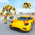 Flying Robot Car Fighting game icône
