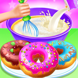 甜甜甜圈制作者面包店 图标