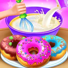 Donut Maker Bake Cooking Games Icon