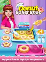 Donut Maker Bake Cooking Games اسکرین شاٹ 1