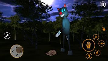 Korku karikatür kedi kaçış Ekran Görüntüsü 1