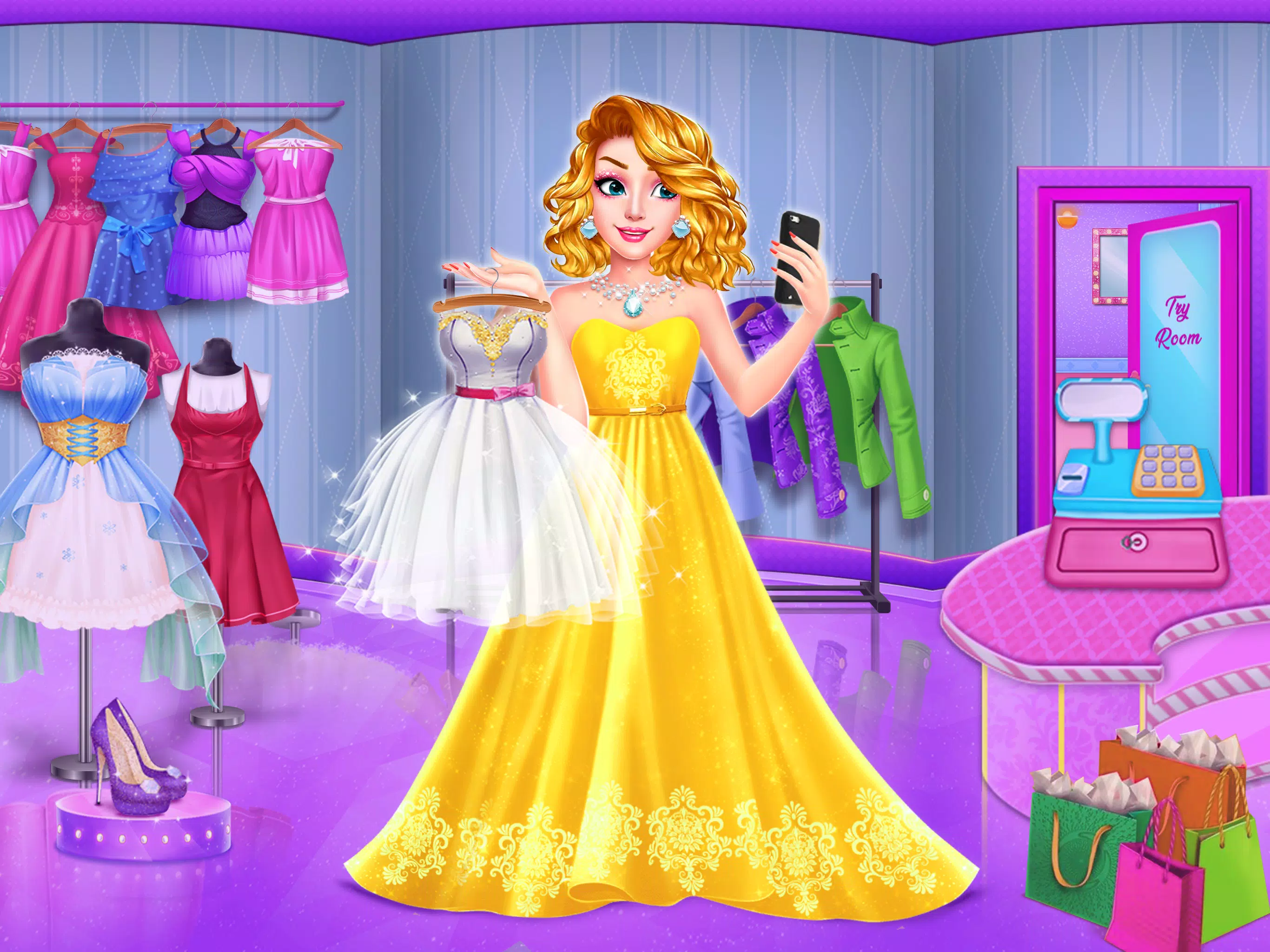 Download do APK de Compras Shopping Menina Jogos para Android