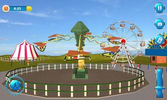 Theme Park Fun Swings Ride स्क्रीनशॉट 1