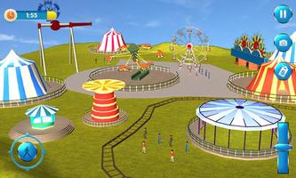 Theme Park Fun Swings Ride screenshot 2