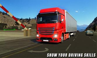 US Truck Simulator Cargo Truck 海报