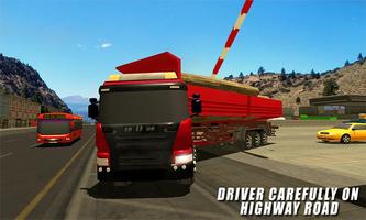 US Truck Simulator Cargo Truck 截图 1