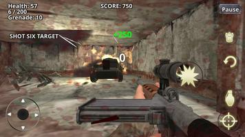 War Battleground WW2 Shooter تصوير الشاشة 2