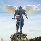 Crime Angel Superhero - Vegas Air Strike v1.1.9 (Mod Apk)