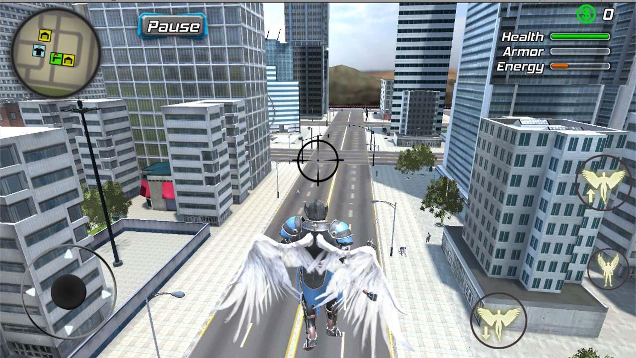 Crime Angel Superhero Vegas Air Strike For Android Apk Download