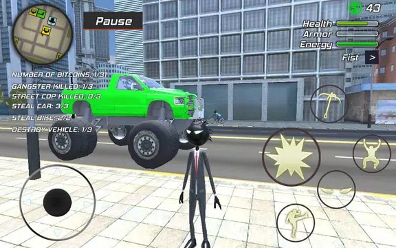 Screenshot 12 for Amazing Crime Rope Stickman
