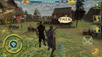 Ninja Assassin Hero 5 Blade Ekran Görüntüsü 1