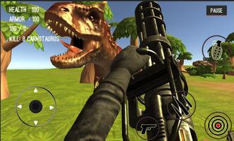 Dinosaur Hunter Dino City 2017 captura de pantalla 1