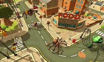 Spider Simulator: Amazing City الملصق