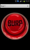 Burp Button plakat