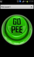 Pee Button-poster