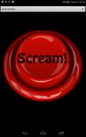 Scream Button Sounds HD - Scary Screaming Noises poster