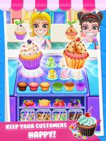 Cupcake Fabricant Fille Jeu capture d'écran 1