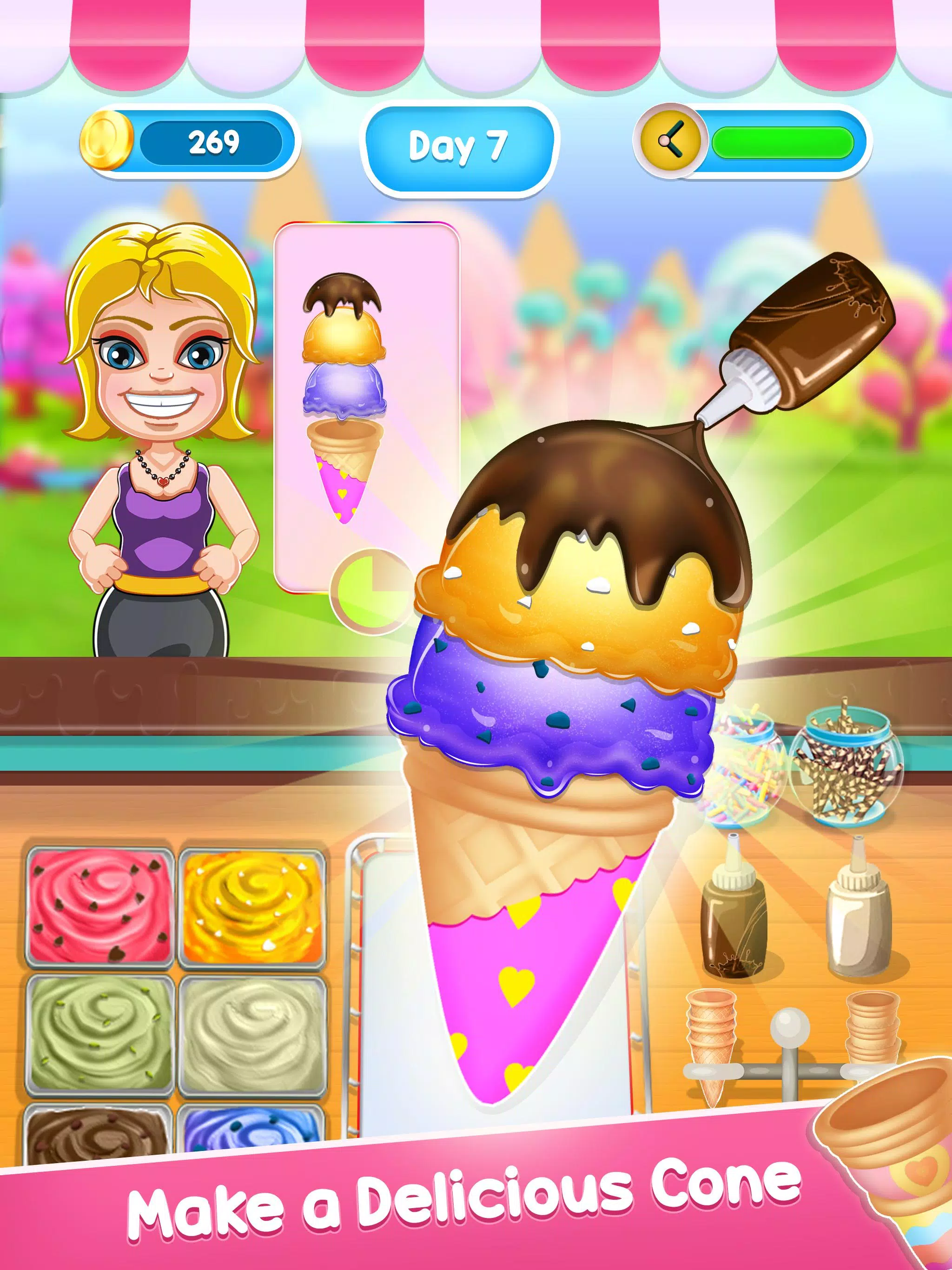 My Ice Cream Maker - Frozen Dessert Making Game - APK Download for
