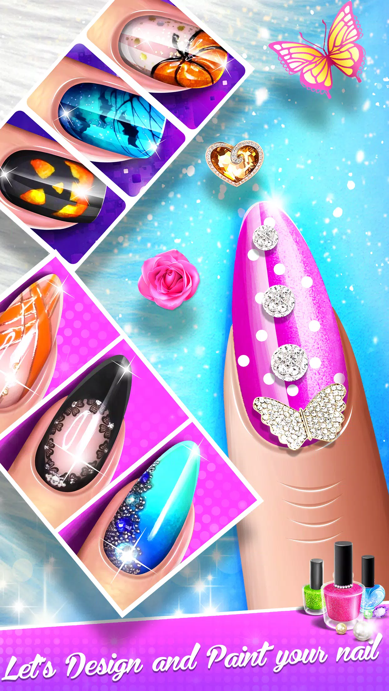 Jogos de Pintar Unhas 3D Android Jogos APK (com.cutenails) por BEAUTY LINX  - Faça o download para o seu celular a partir de PHONEKY