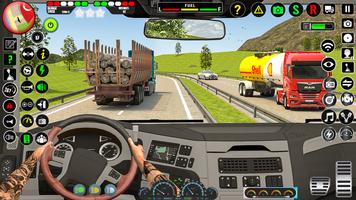 Cargo Oil Tanker Truck Game 3d capture d'écran 2