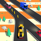 Traffic Car Run 2D : Car games icon