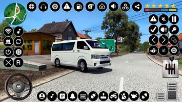 Van Simulator Dubai Car Games پوسٹر
