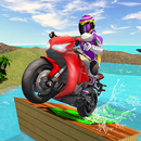 水 サーファー 自転車 ビーチ レーシング APK