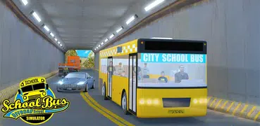 Colegio Autobús Fuera del camino Conductor