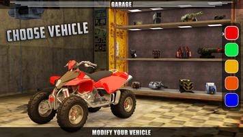 Quad ATV Bike Race Free: Traffic Racing Games ภาพหน้าจอ 1