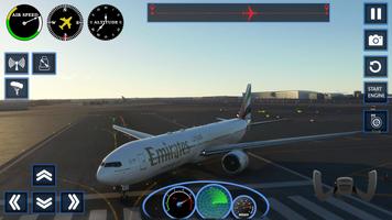 Airplane Flight Simulator اسکرین شاٹ 1