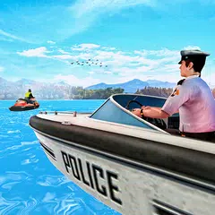 download crimine Polizia Barca Inseguire Missione APK