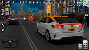 Dubai Taxi Games 2023-Car Game Affiche