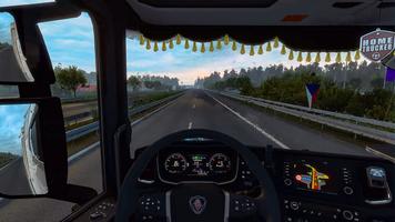 Parkir simulator truk Euro screenshot 2